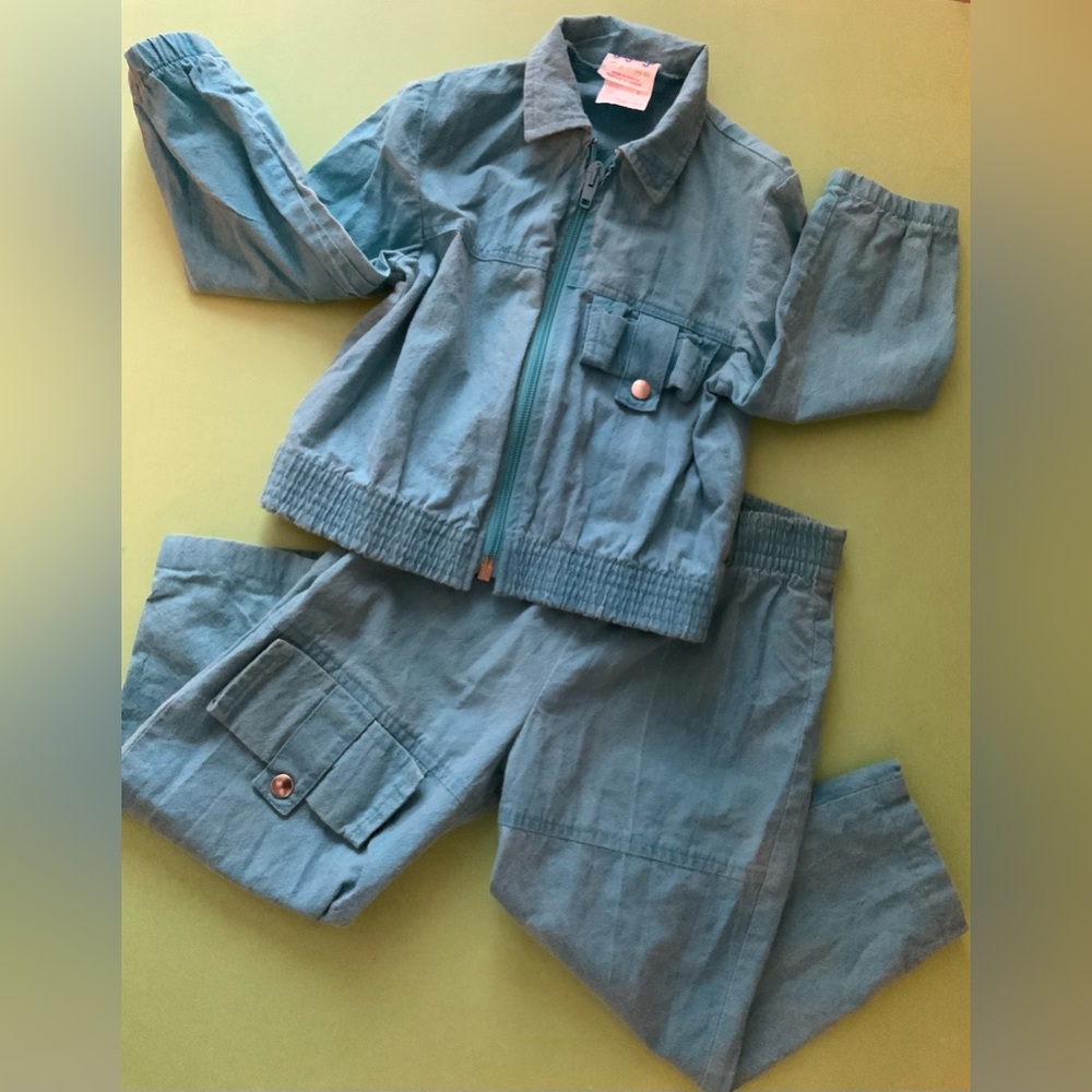Vintage 80s Kids Matching Set